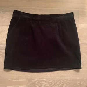 Target Xhilaration dark blue corduroy skirt